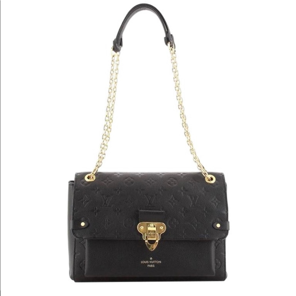 Louis Vuitton Vavin Monogram Empreinte Handbag Noir